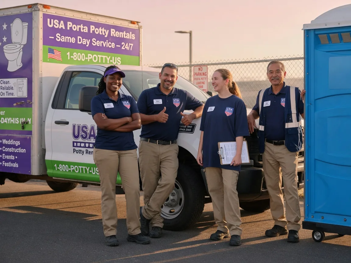 Porta Potty Rental company in Long Island, ME